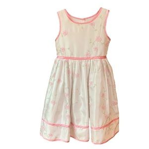 Sweat‎ Heart Rose Pink & White Occasion Dress 6